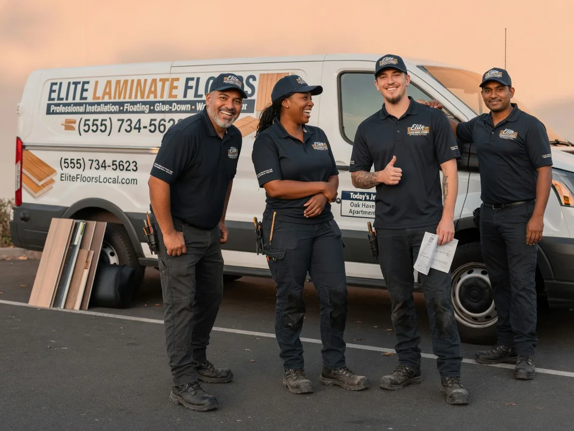 Laminate flooring installation company in Corea, ME